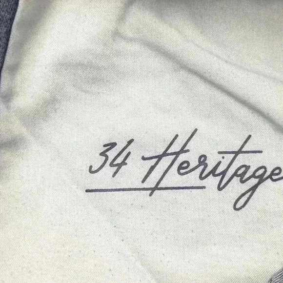 34 Heritage Courage Mid Rise Straight Leg Jeans 36/34 - Picture 4 of 16